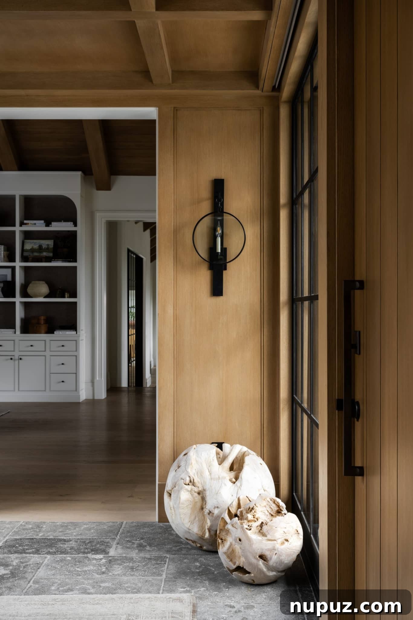 Studio McGee | Lucy Call Photography entry foyer design showcasing modern aesthetics.