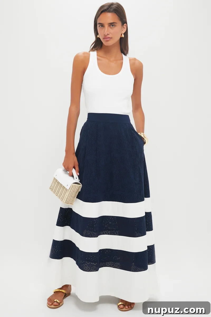 Forever Home: 6 Principles for Lasting Design 3 Summer fashion collection featuring elegant skirts, light blouses, and stylish accessories for a classic summer look, ideal for sophisticated women.