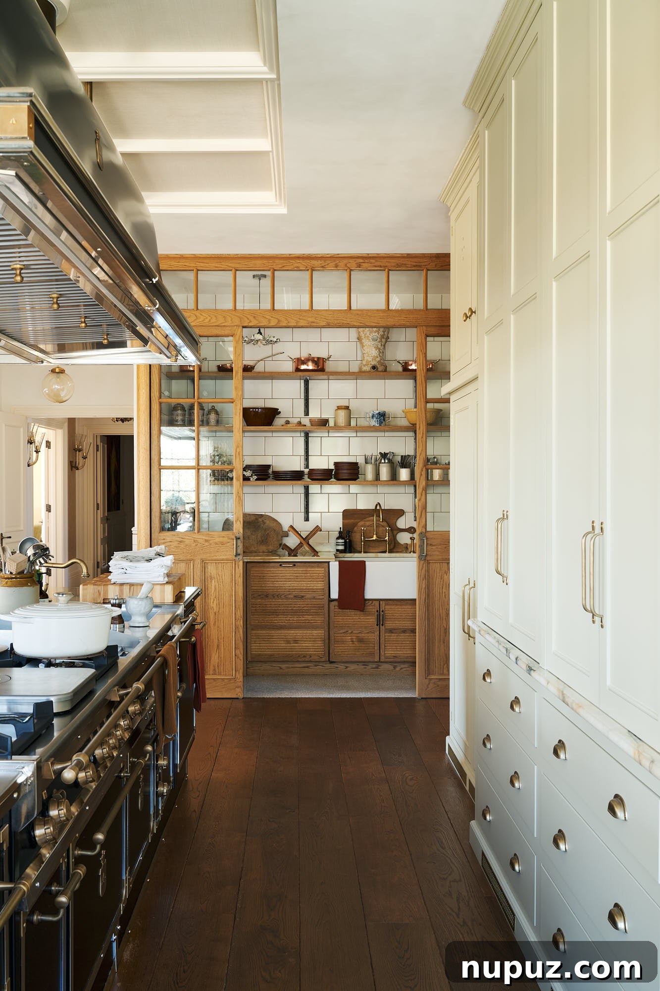 Enduring Kitchen Aesthetics for Your Dream Renovation 4 DeVOL Classic English kitchen with integrated appliances and elegant back run cupboards