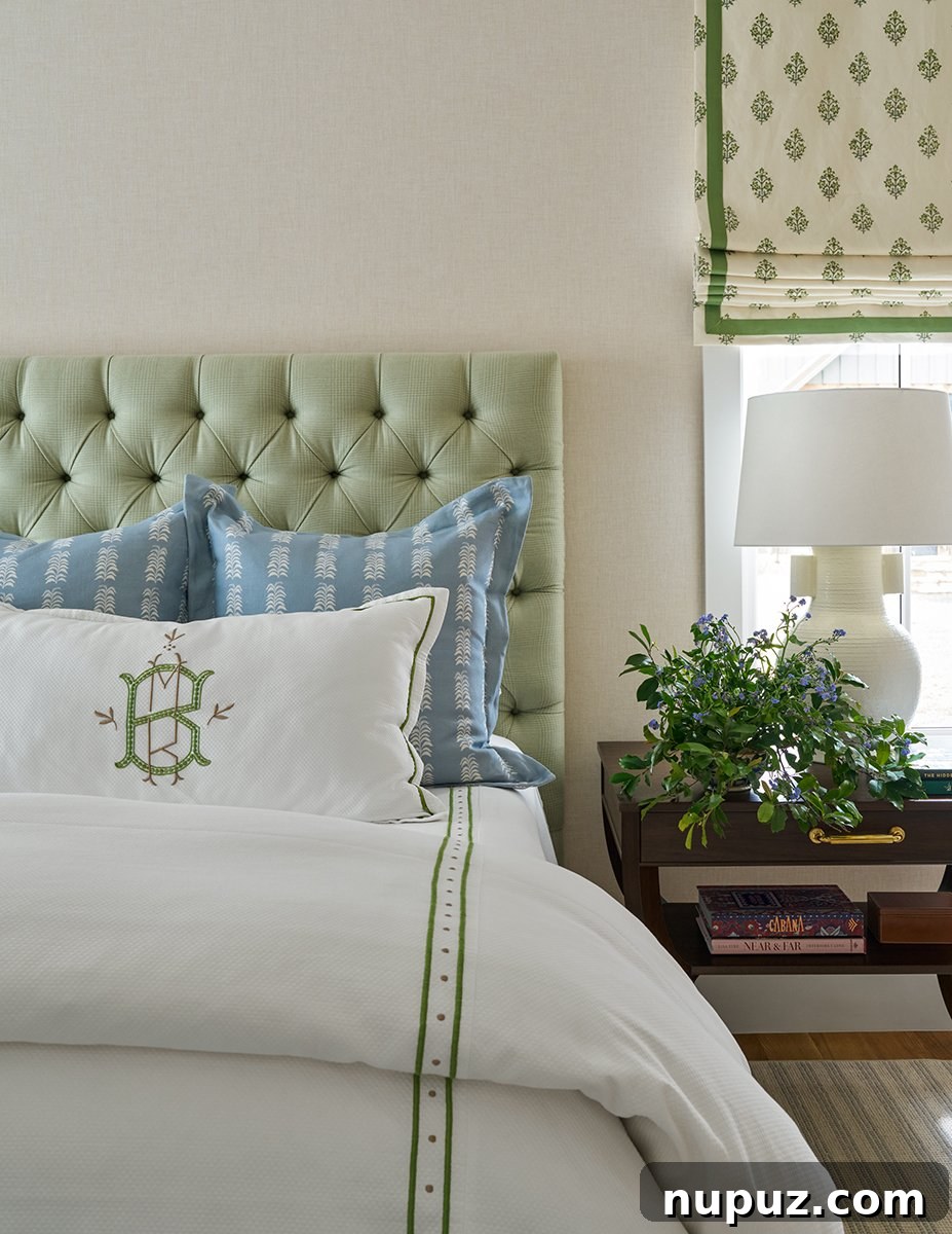 Stylish Interior with Unique Wallpaper Choices by Mary Beth Wagner