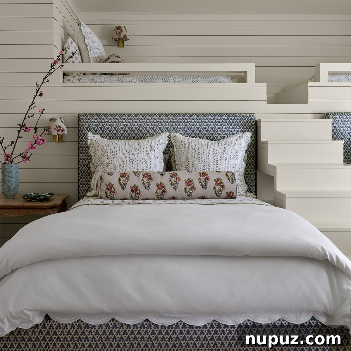 Charming Built-in Bunk Beds in Mary Beth Wagner's Texas Hunting Cabin