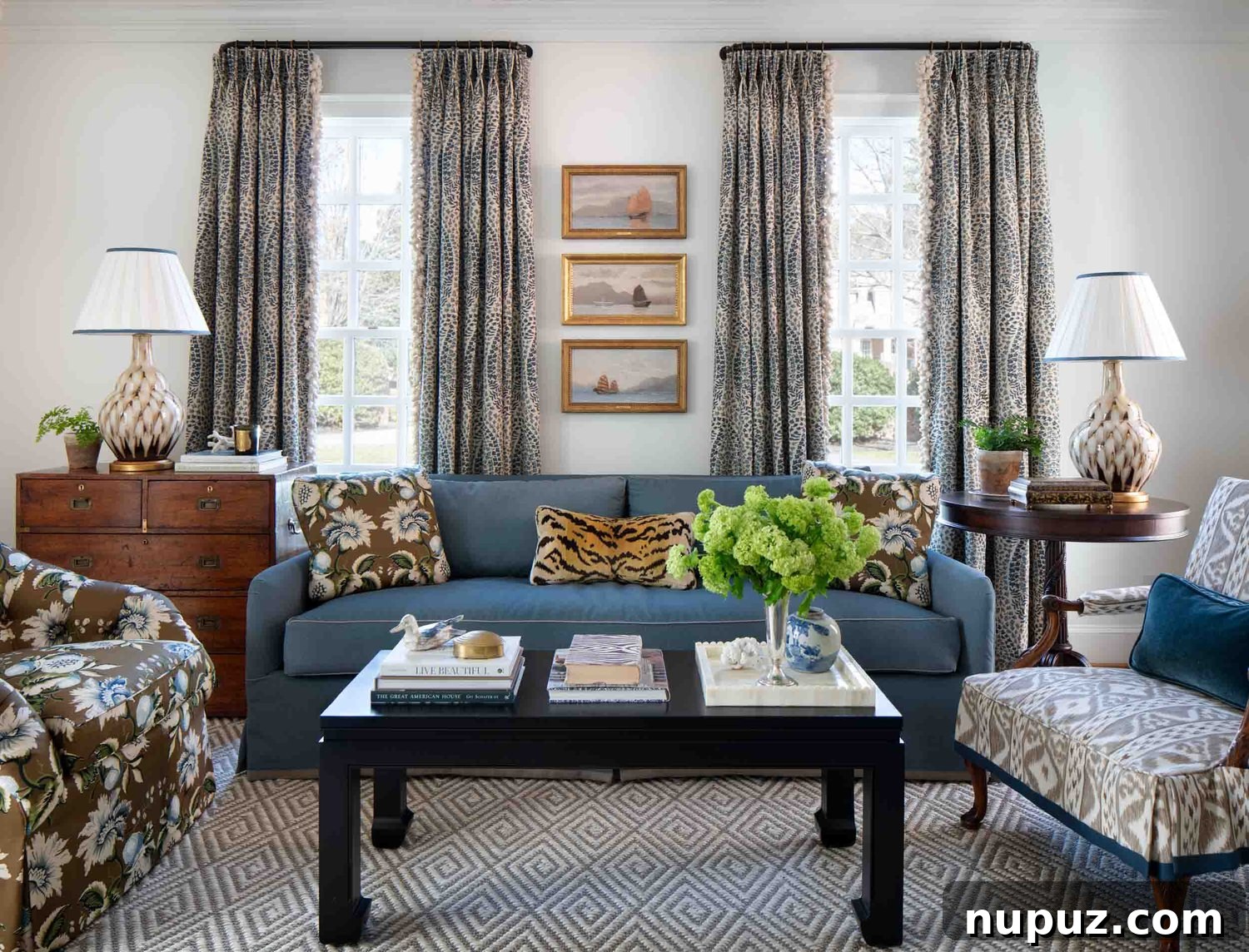 Elly Poston Interiors design philosophy: a true passion for classic design styles and an exquisite eye for detail in creating timeless living spaces.