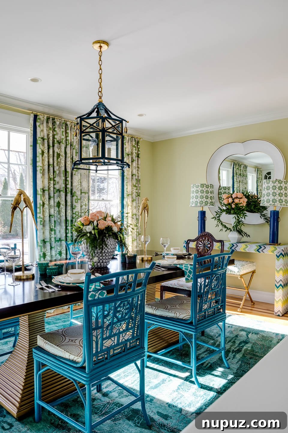 Inviting coastal guest room with a comfortable bed, beach-inspired artwork, and ample natural light