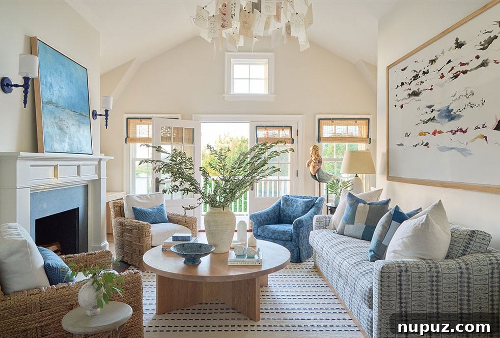 Elegant living room designed by Nina Liddle, featuring a grand fireplace and tasteful decor elements for a refined aesthetic, captured by Jane Beiles Photography.