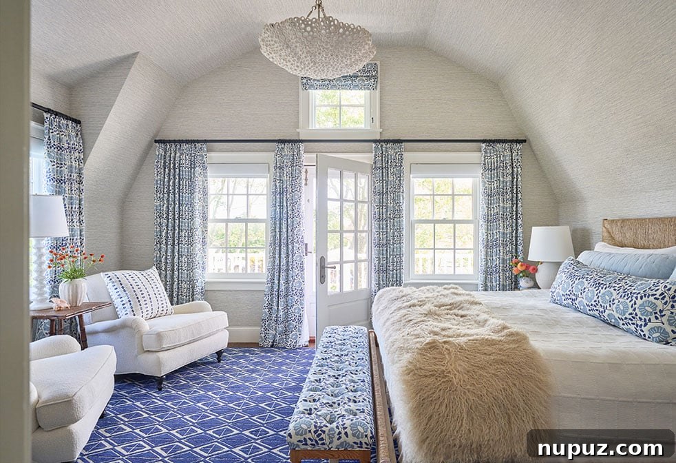 Crafting Coastal Elegance in a Nantucket Abode 11 A beautifully styled outdoor seating area, perfect for relaxation in a Nantucket setting