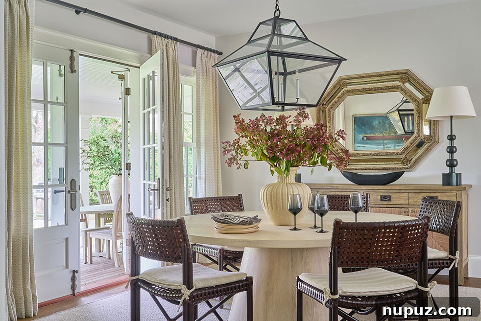 Crafting Coastal Elegance in a Nantucket Abode 7 Charming children's bedroom or guest room with playful decor in a Nantucket beach house