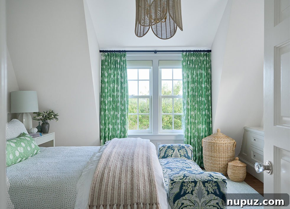 Crafting Coastal Elegance in a Nantucket Abode 10 Charming exterior porch or deck with comfortable seating and views of the Nantucket landscape