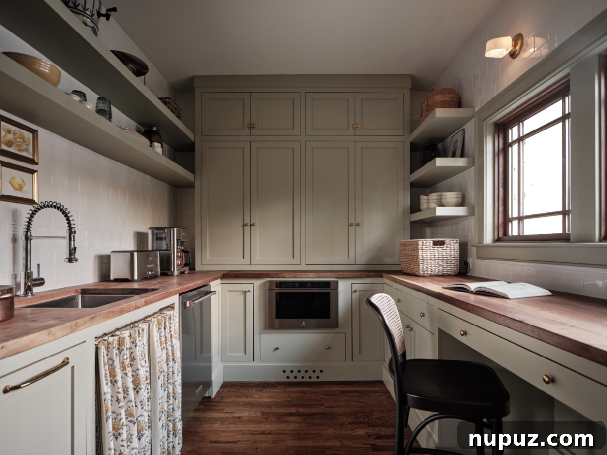 Detail shot of a beautifully designed space in Stephanie Sabbe's Catskills home, showcasing intricate architectural elements and curated decor that reflect timeless sophistication.