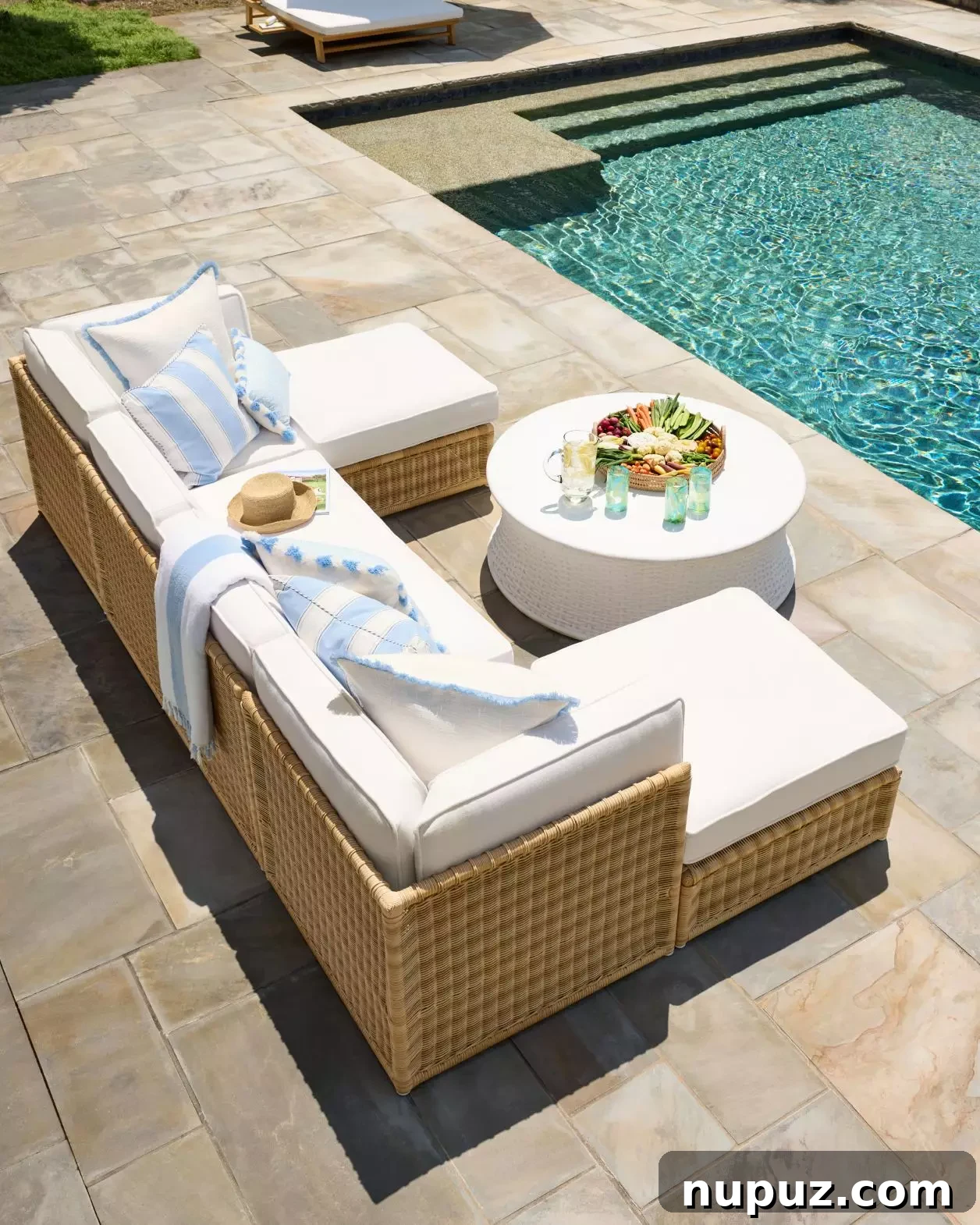 Diverse collection of Serena & Lily home essentials, from bedding to decorative accents, designed for a curated aesthetic and comfortable living.