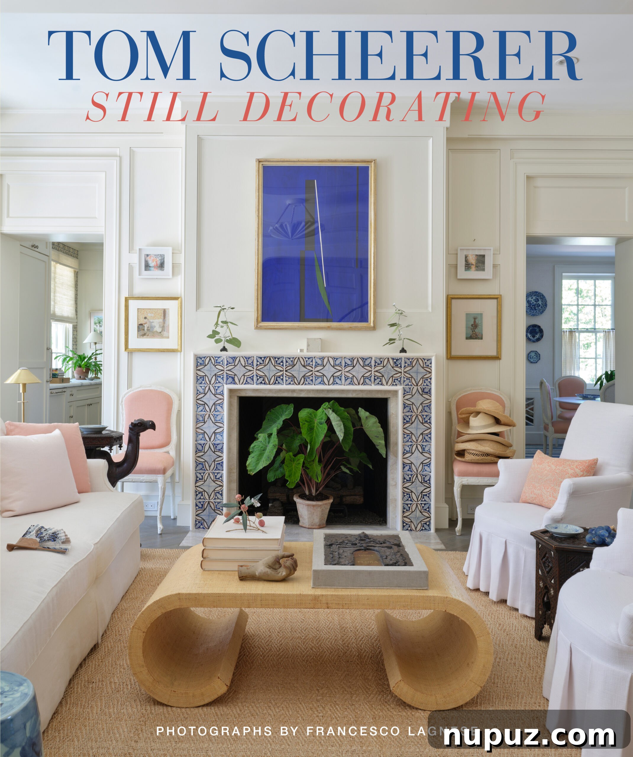 Effortless Elegance: Tom Scheerer's Interior Design Insights 8 An inviting sitting area or study designed by Tom Scheerer, showcasing rich wood tones, comfortable seating, and sophisticated details, reflecting quiet luxury and timeless design.