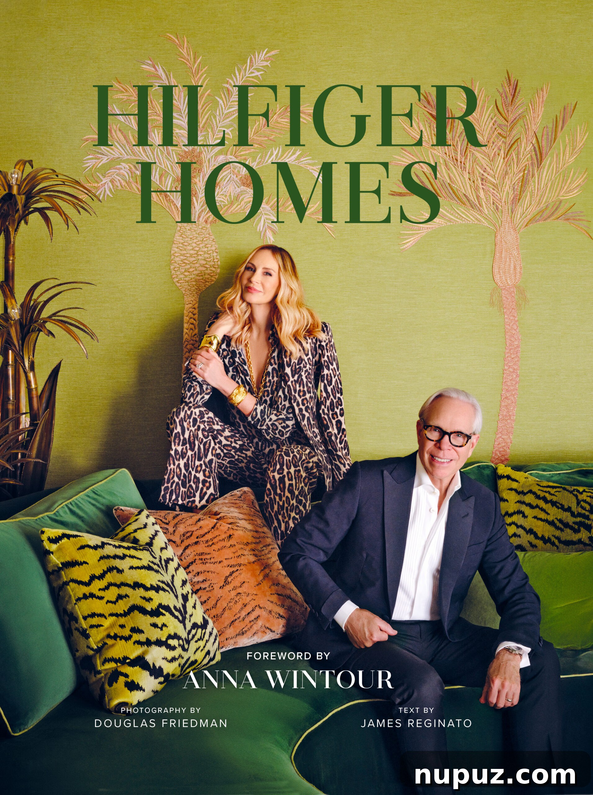Designing Your Magnificent Life 8 A sophisticated hallway or entrance area within one of the Hilfiger Homes, featuring artistic elements, impeccable styling, and a grand staircase, inviting readers into a world of exquisite design.