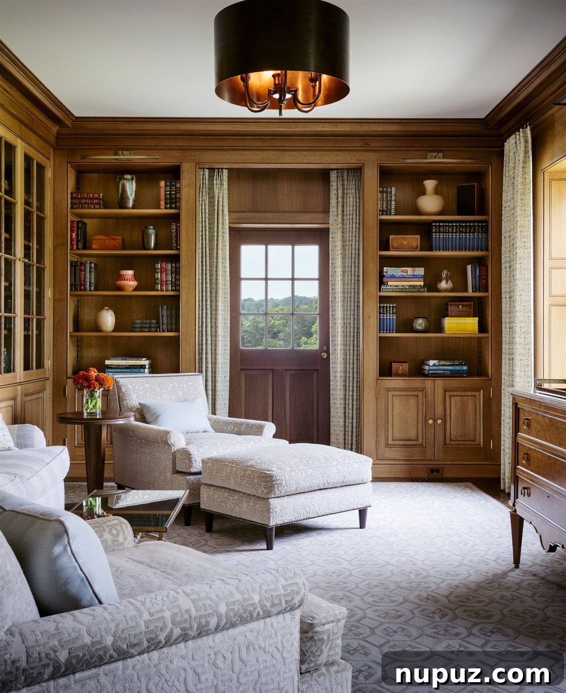 A final inspiring image of a stunning living room by Brady Design, inviting viewers to imagine similar elegance in their own homes. Photography by Marco Ricca.