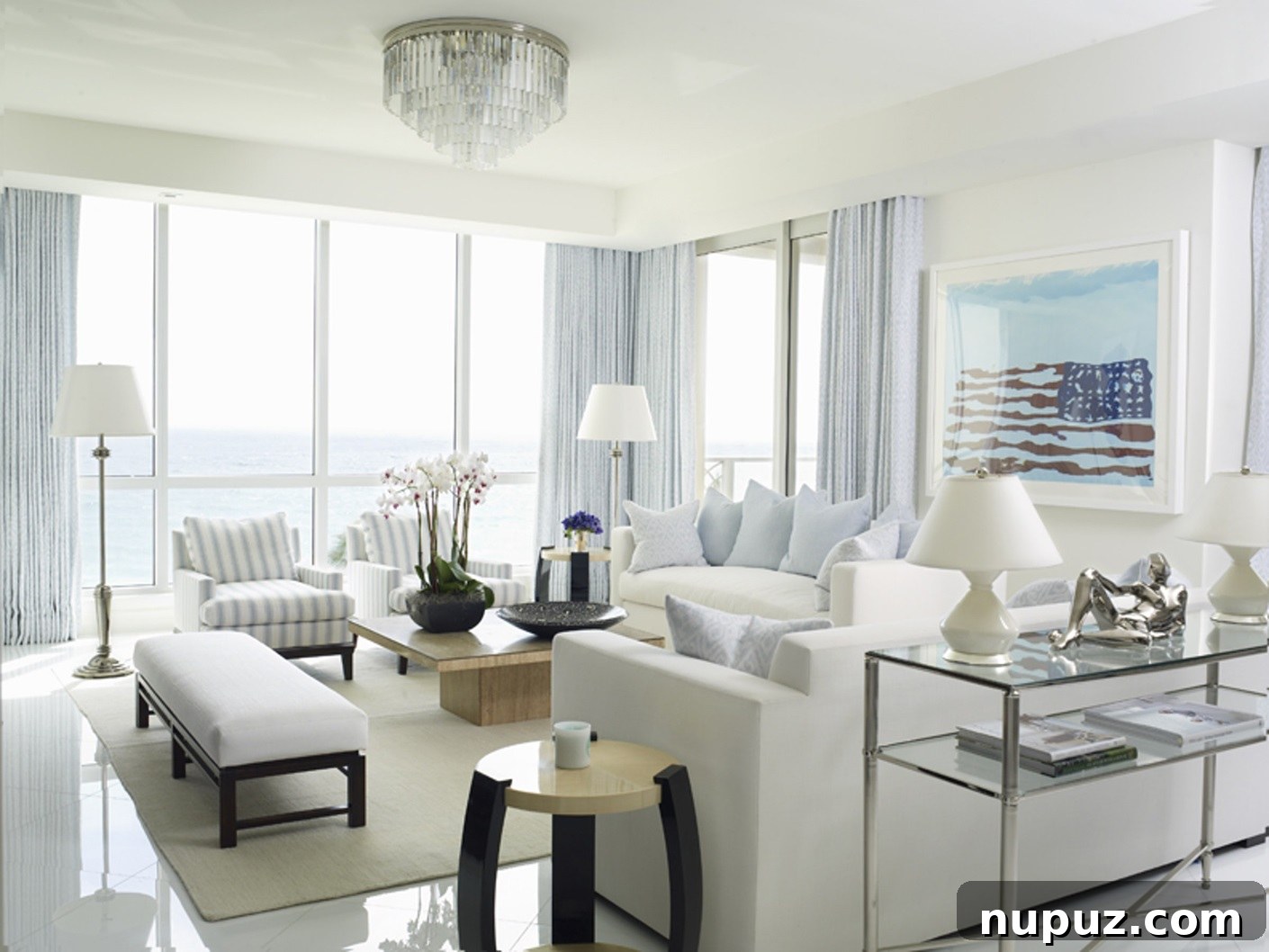 A warm and inviting living room, perfectly styled with elements that blend comfort and sophistication, reflecting a truly family-friendly aesthetic. A Brady Design creation photographed by Marco Ricca.