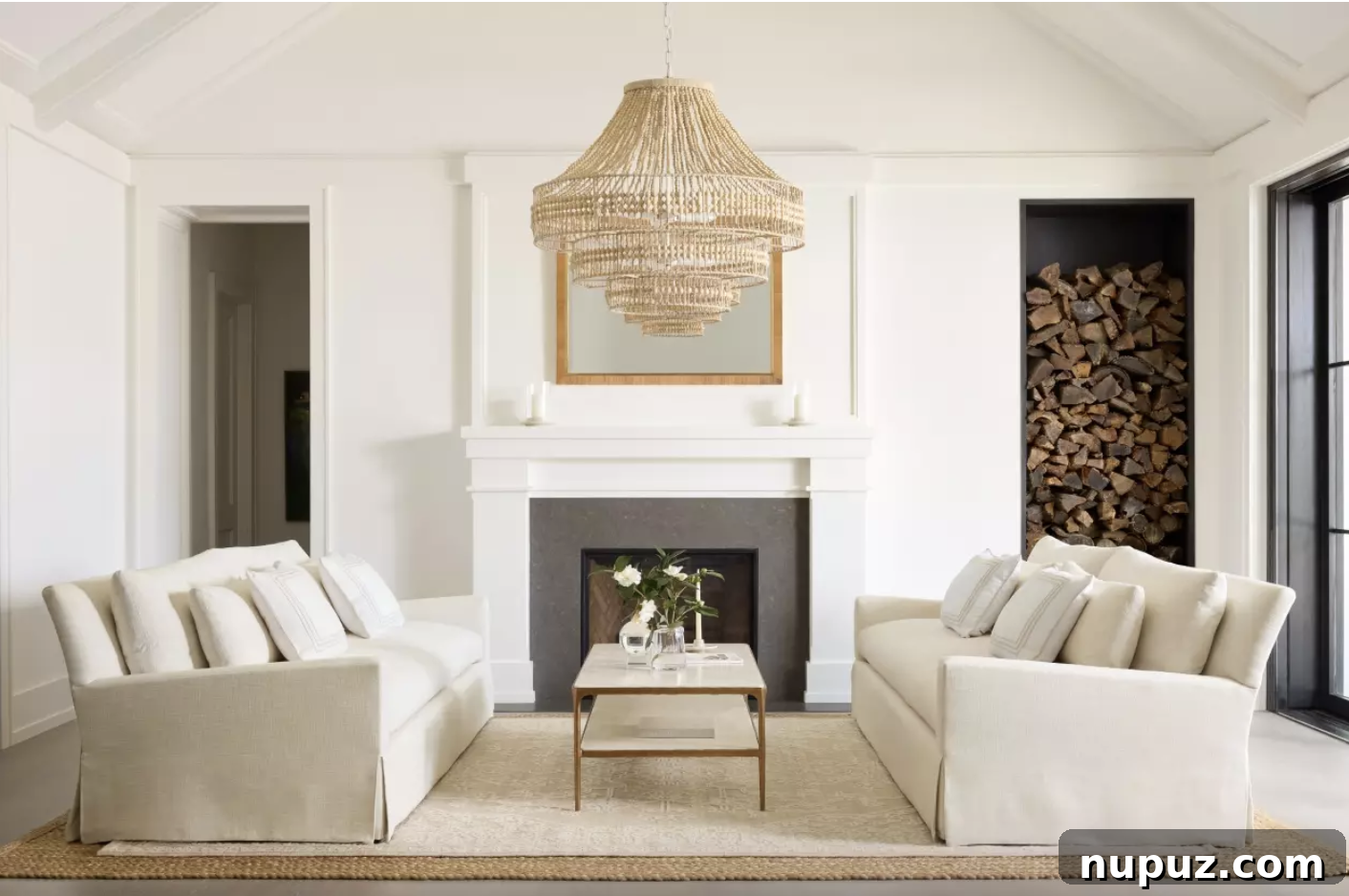Creating a home with enduring style through timeless design elements. Serena & Lily inspired classic interior design.