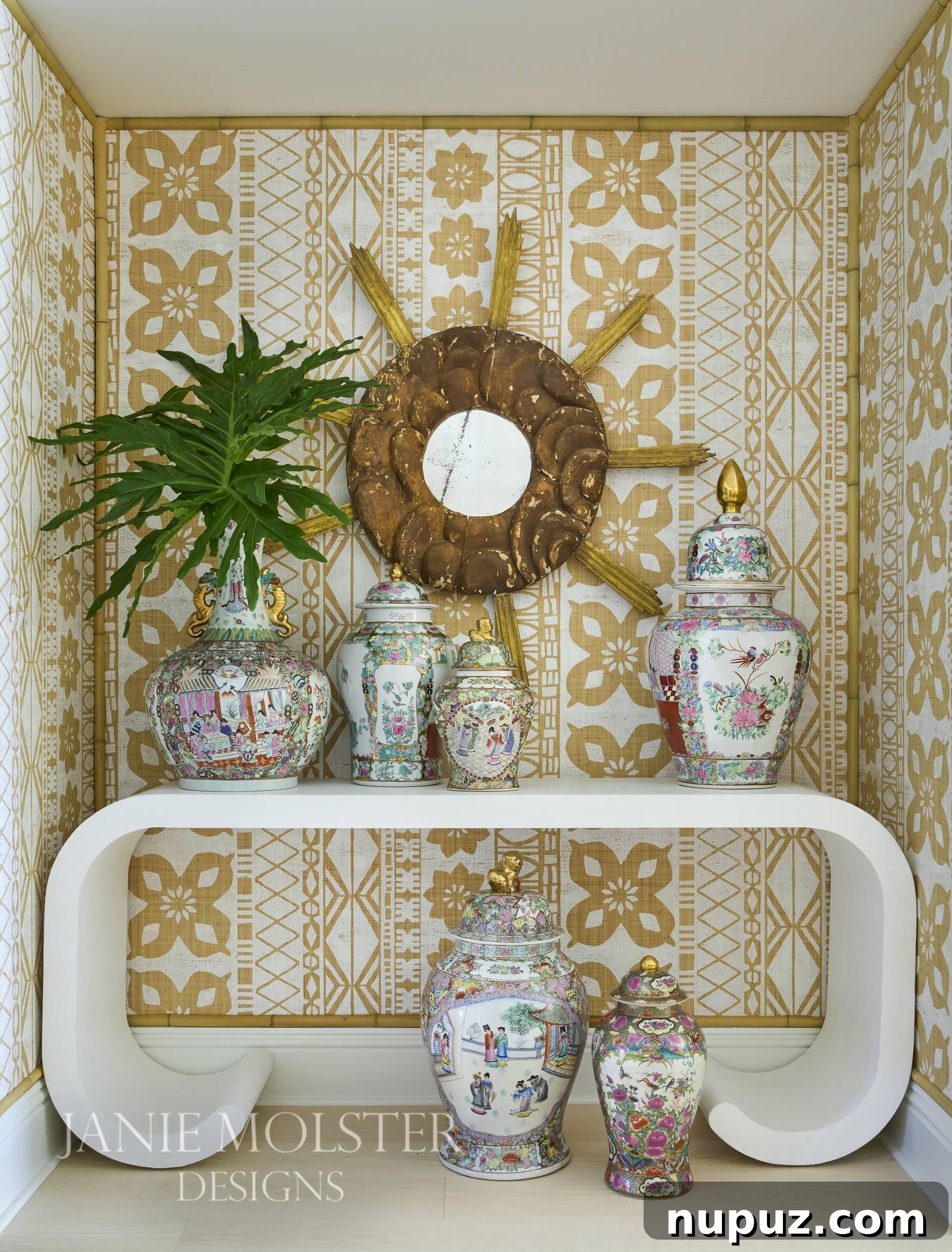 Vibrant Interiors that Spark Happiness 2 Vibrant Palm Beach home interior by Janie Molster, showcasing colorful design.