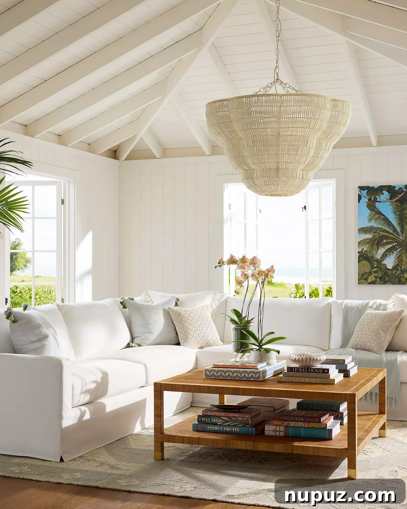 Transform Your Home With 10 Chic Lighting Fixtures 2 Stunning chandelier illuminating a modern living space