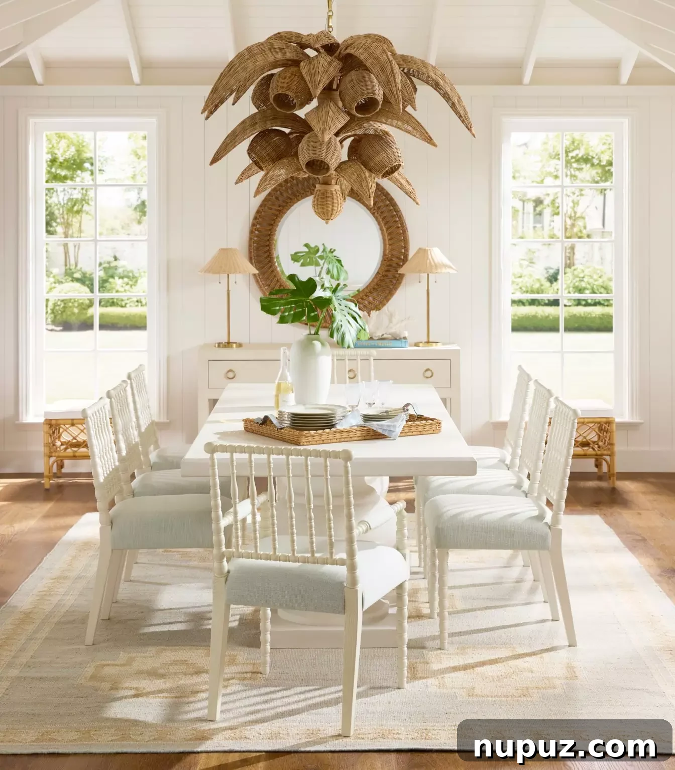 Transform Your Home With 10 Chic Lighting Fixtures 8 Luxurious dining room illuminated by a grand chandelier