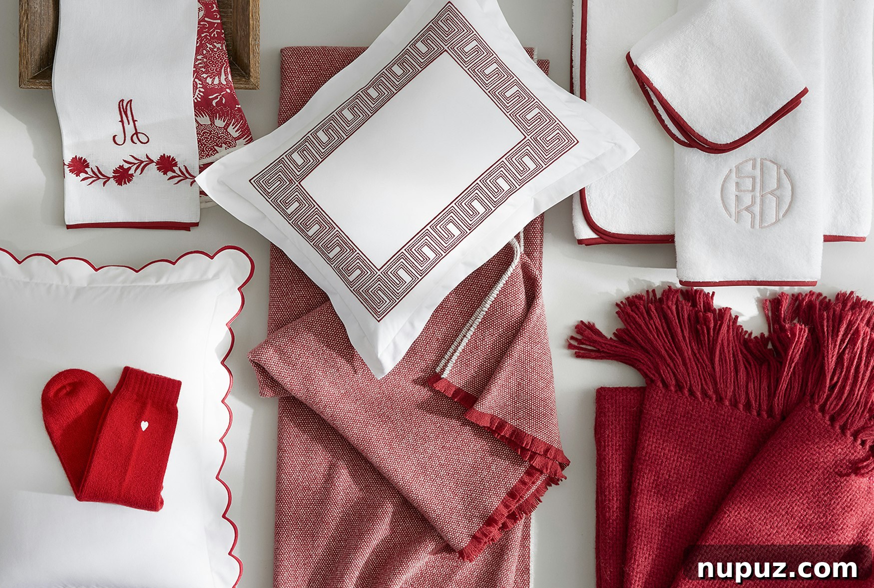 Beyond Beige: Designing a Home That's Uniquely You 5 Matouk's 'The Holiday Edit' offers luxurious linens and seasonal shades to bring warmth and festive cheer to bedrooms and bathrooms.