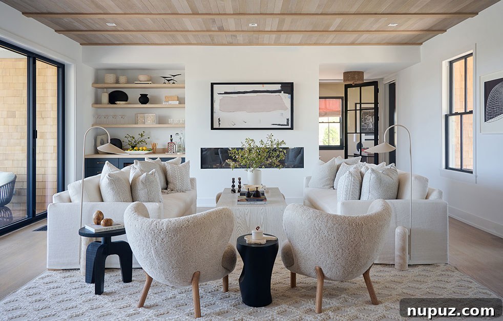 Contemporary Family Havens Designing for Modern Life 2 Nina Liddle Design: Modern kitchen with sleek countertops and bespoke lighting