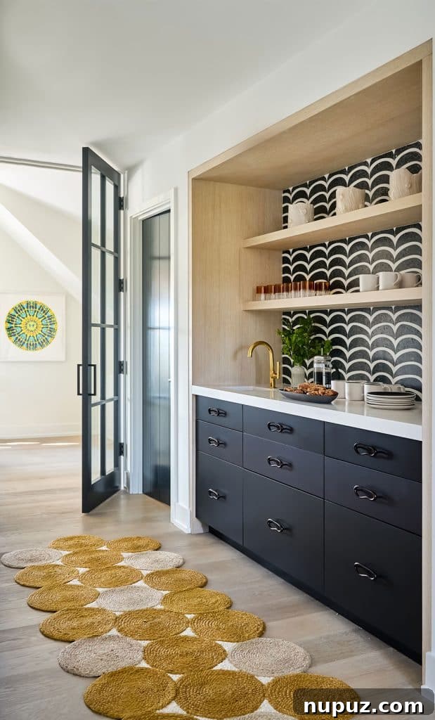 Contemporary Family Havens Designing for Modern Life 9 Nina Liddle Design: Chic home office with custom desk, ample storage, and inspiring decor