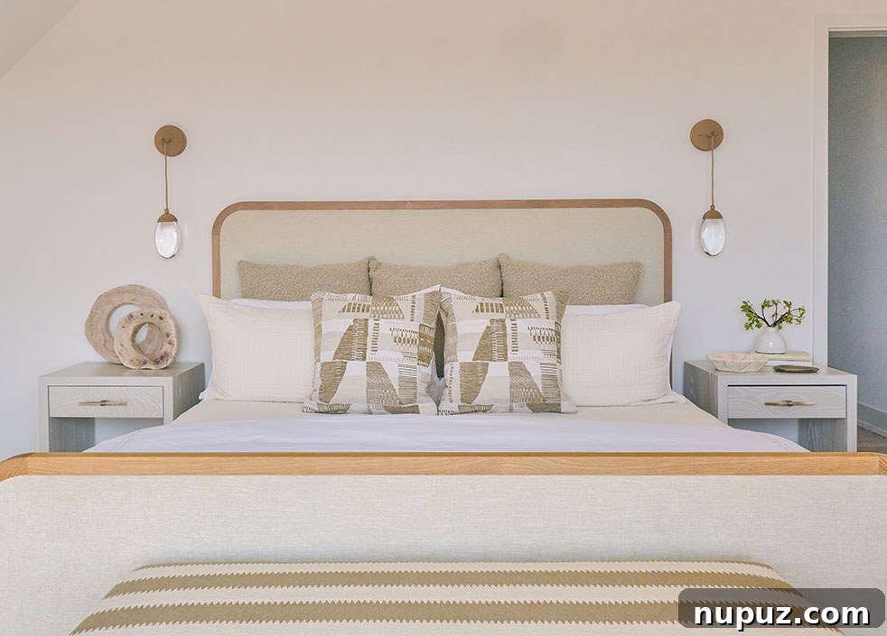 Contemporary Family Havens Designing for Modern Life 10 Nina Liddle Design: Serene bedroom with crisp white linens and a touch of coastal charm