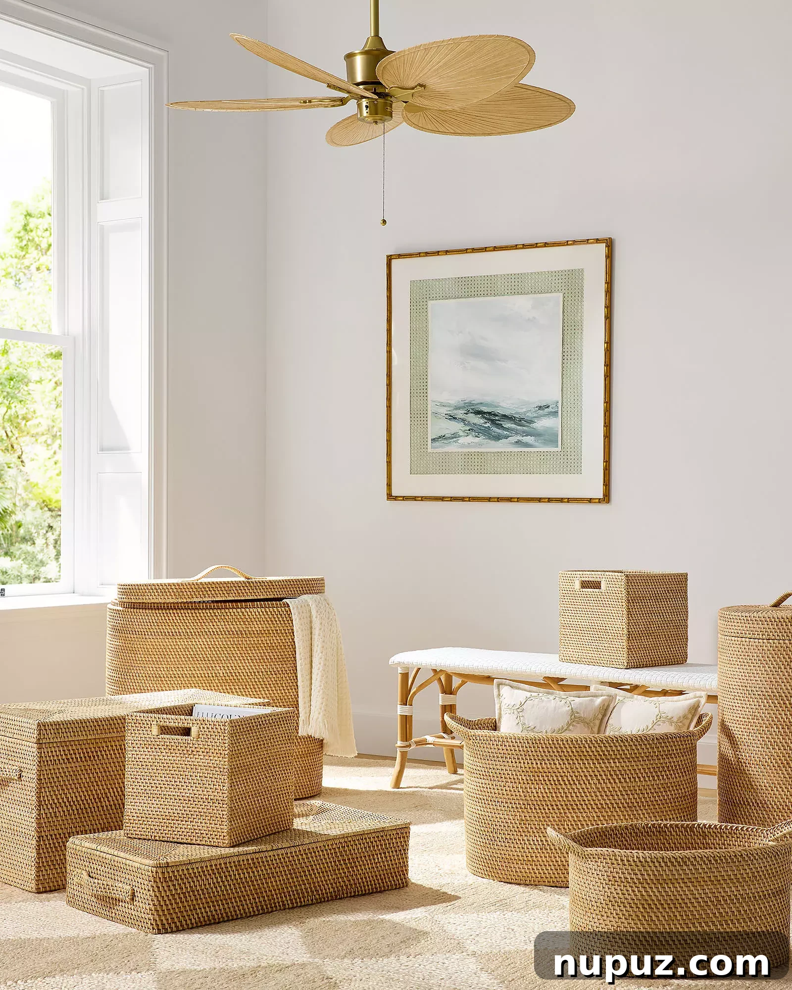 Storage & Organizing Sale - Serena & Lily perfect to use in a charming farmhouse