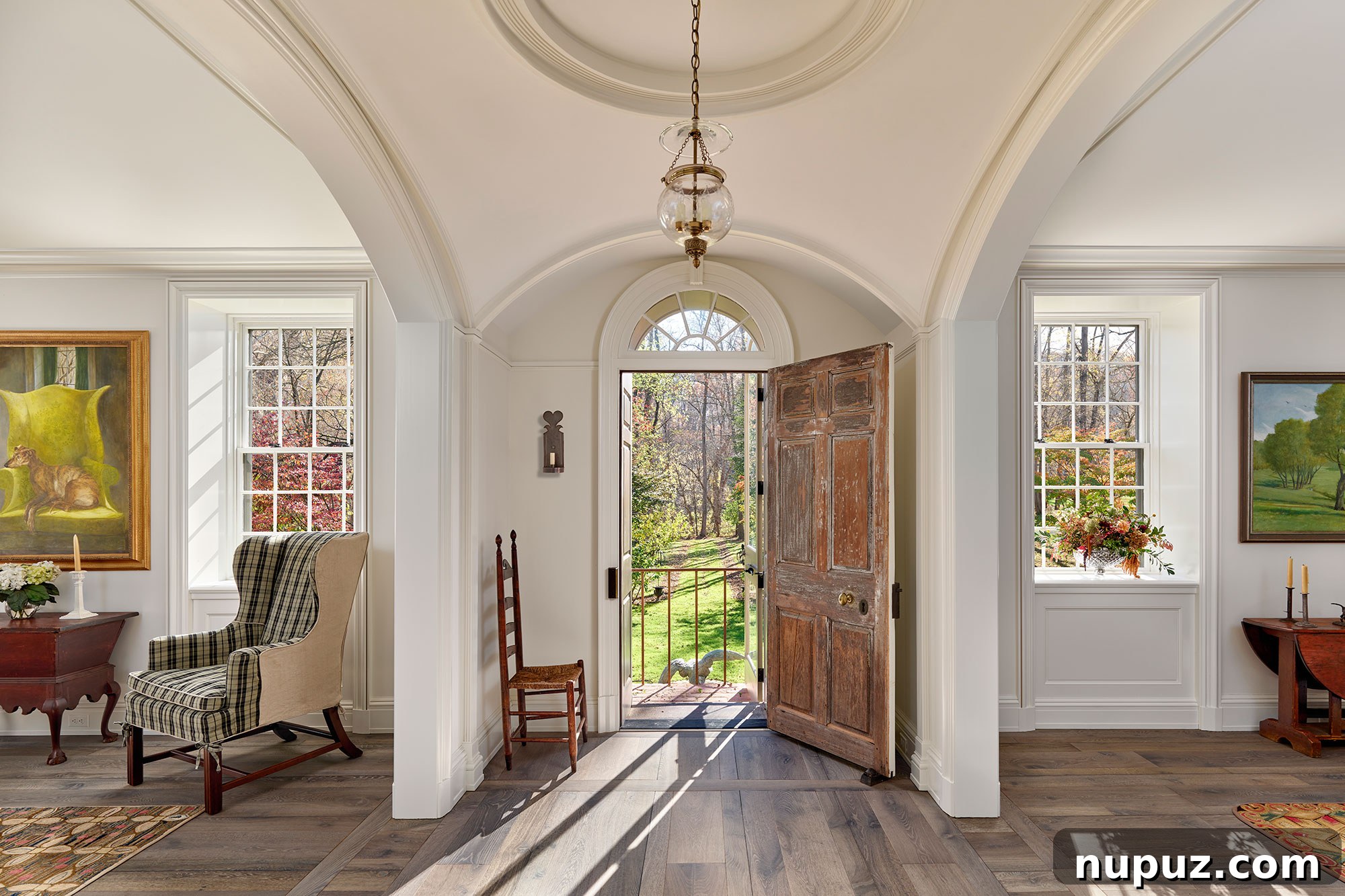 Fresh Interior Aesthetics for 2026 7 Another view of the beautiful foyer, highlighting architectural details and inviting ambiance.
