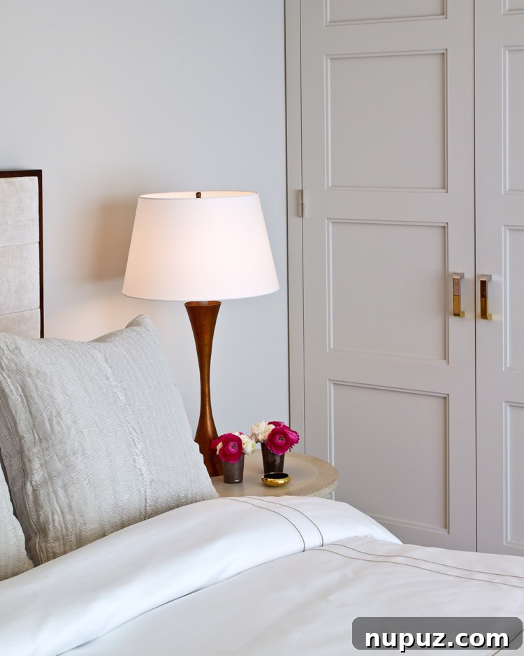 Timothy Brown Studio: Elevated Aesthetics 13 Luxurious bedroom designed for relaxation with soft, neutral bedding and minimalist decor