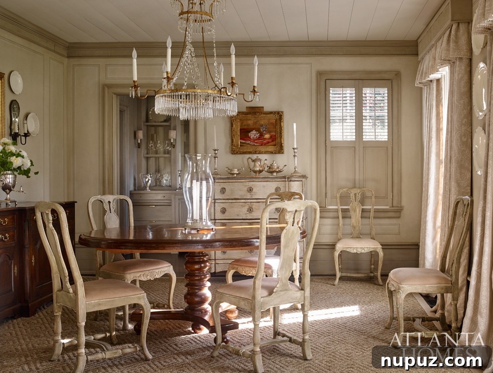 Buckhead's Charming Cottage Sanctuary 3 Buckhead Cottage dining room showcasing elegant design