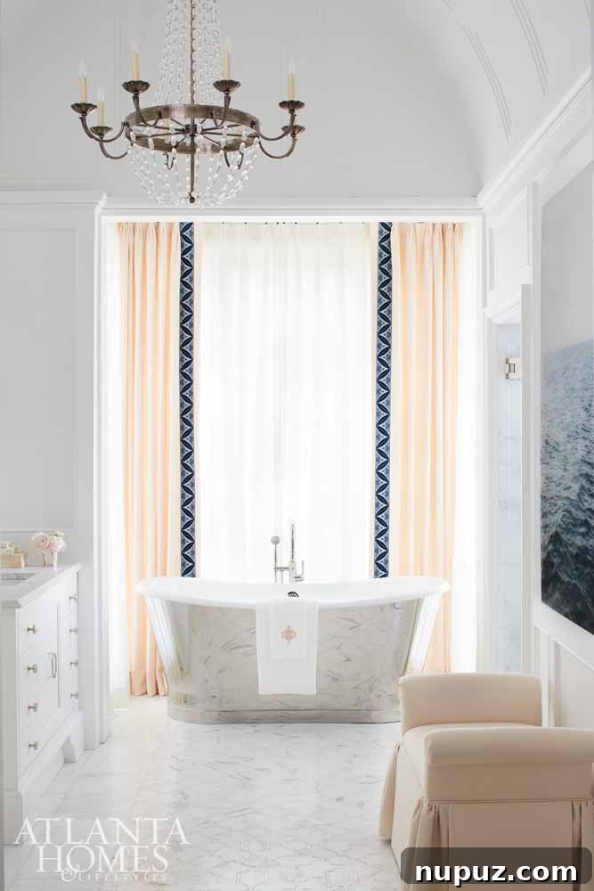 2017 Southeastern Designer Showhouse luxurious bathroom by Matthew Quinn