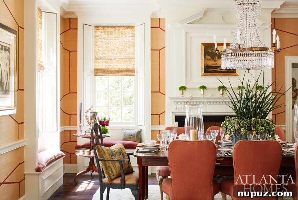 2017 Southeastern Designer Showhouse elegant dining room by Tammy Connor