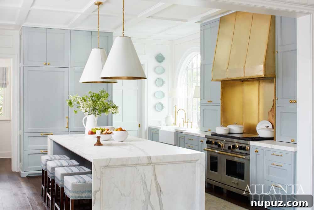 2017 Southeastern Designer Showhouse modern traditional kitchen by Matthew Quinn
