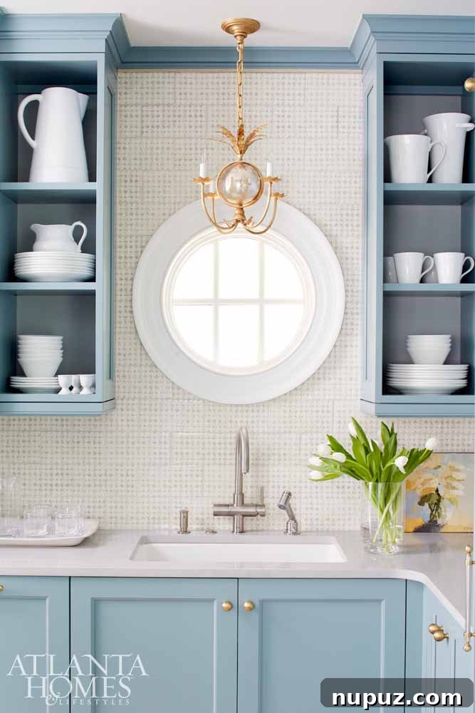 2017 Southeastern Designer Showhouse kitchen island and fume hood