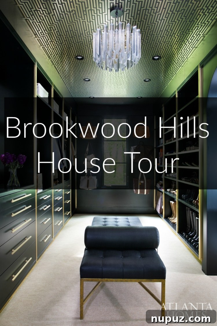 Brookwood Hills: A Tour of Exquisite Living 2 Elegant interior design feature in Atlanta home