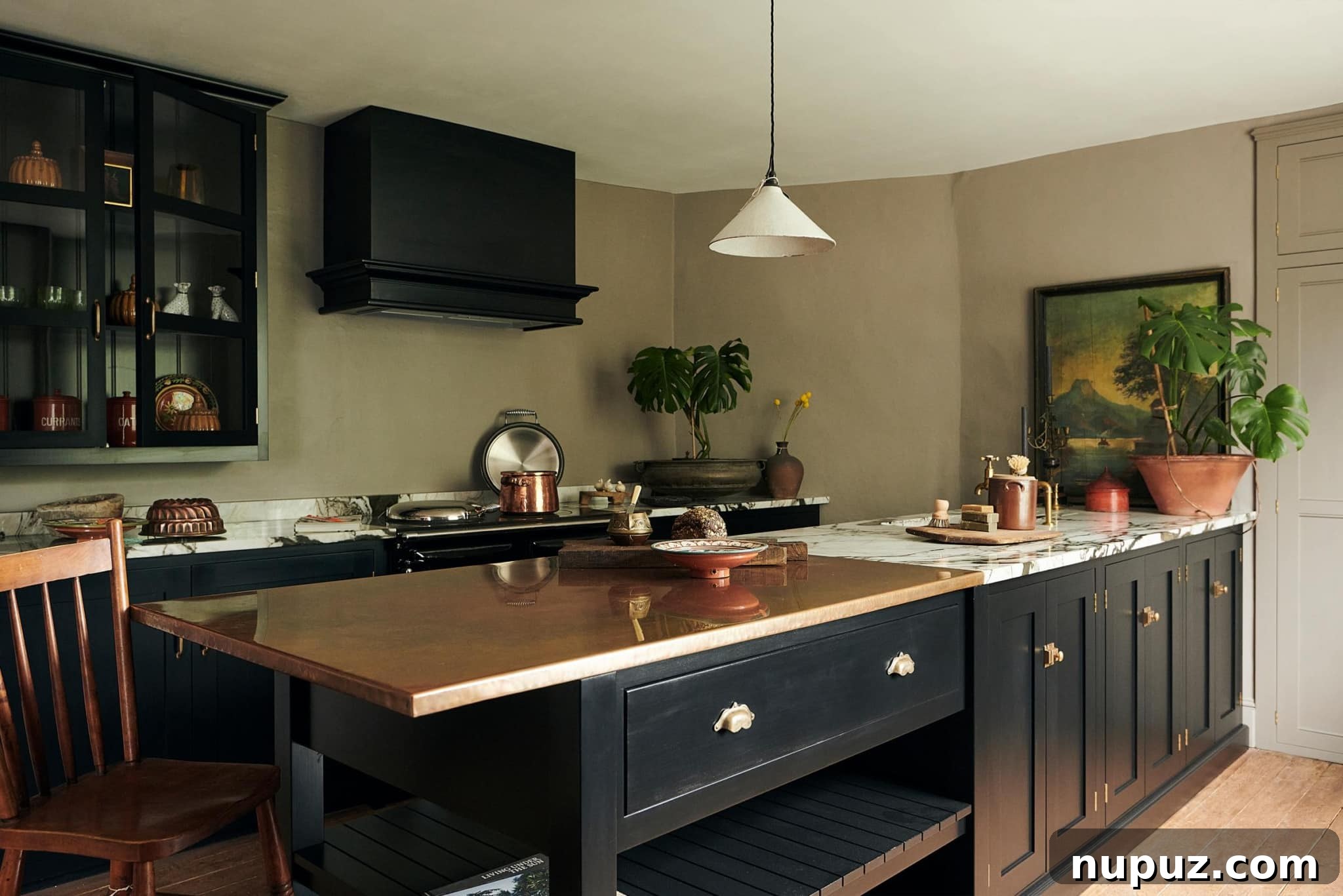 The Sebastian Cox Kitchen by deVOL, showcasing a modern rustic and handcrafted aesthetic.