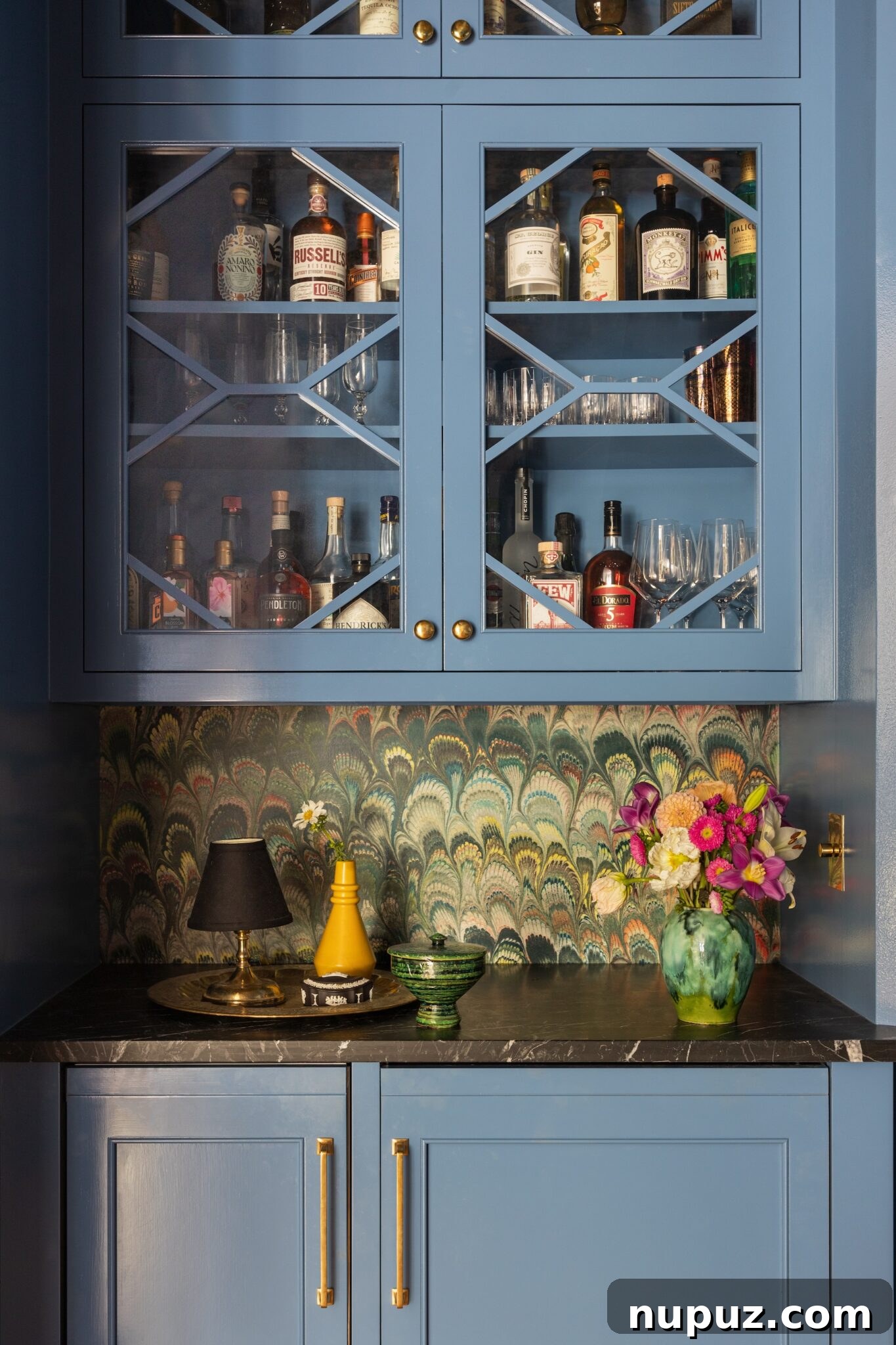 A bright and airy kitchen space by Alexandra Kaehler, showcasing impeccable detailing, a harmonious blend of materials, and functional beauty for modern living.
