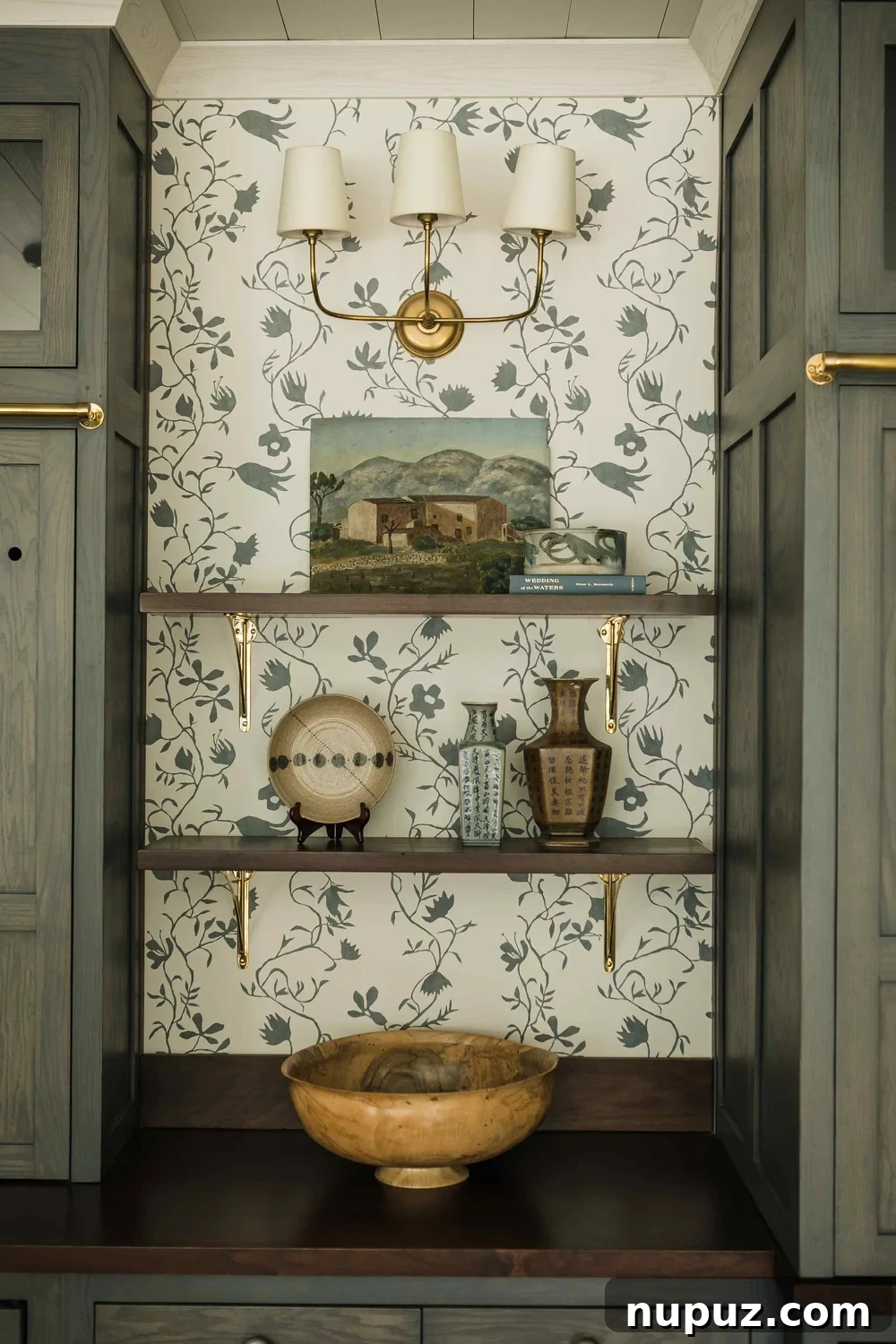 Infuse Your Kitchen with Personality Smart Design Solutions 8 Stylish brass faucet and sink area showcasing elegant details in a charming Misfit House kitchen. Kristin Karch Photography.