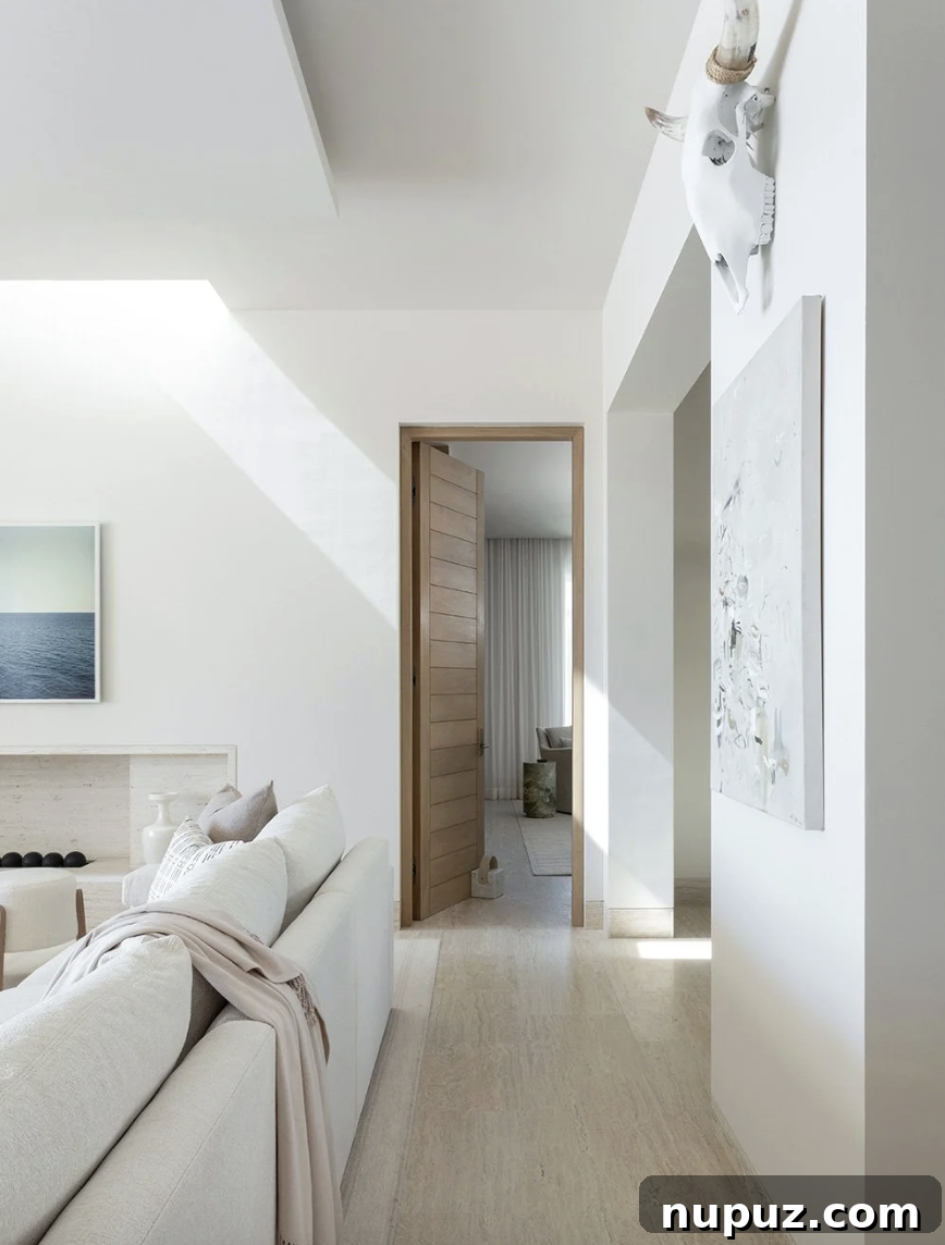 A. Wooten Interiors tarafından tasarlanmış, Cabo'da lüks tatil evi. Fotoğraf: Heidi Harris.