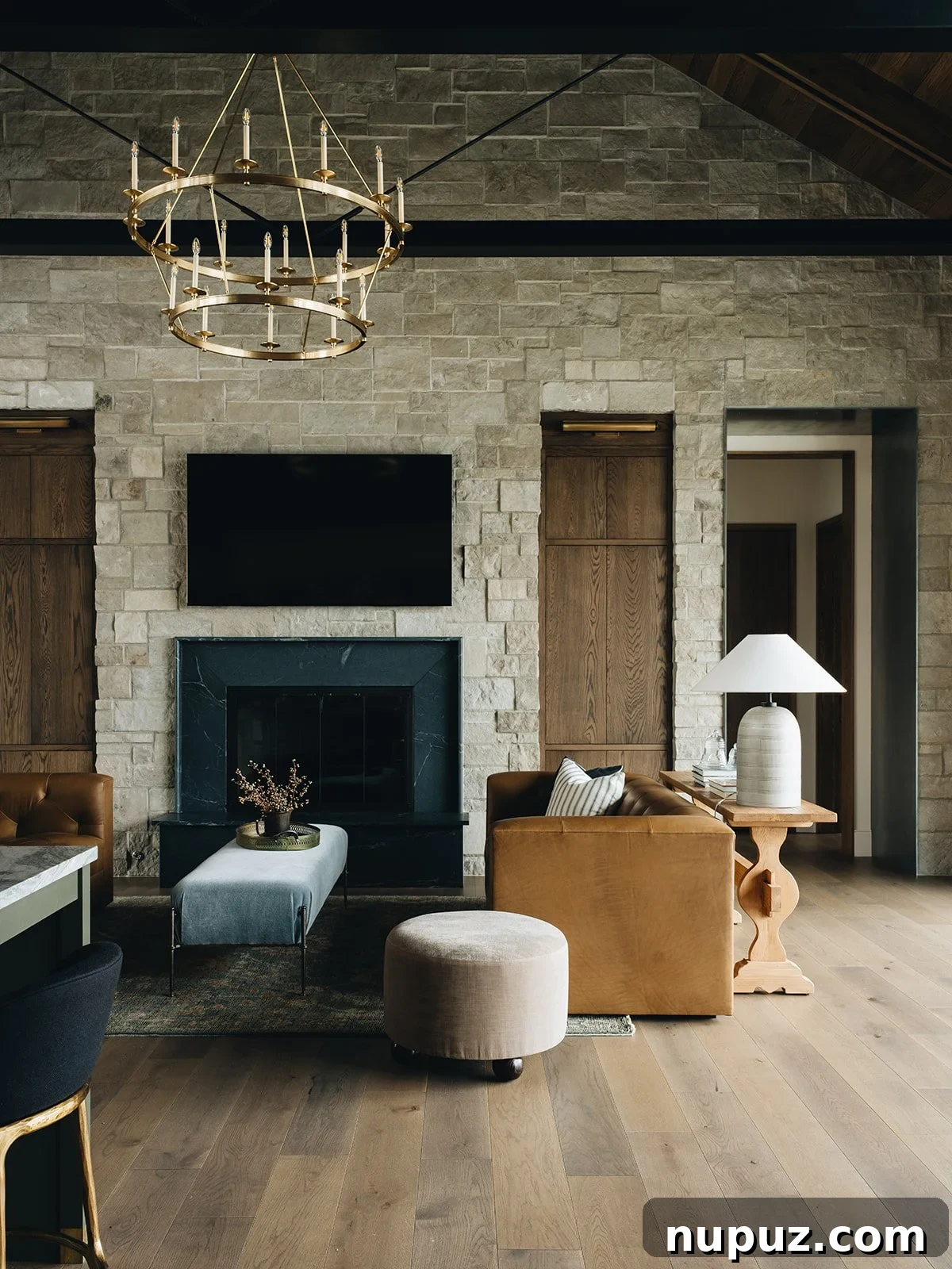 Inside a Modern River House: Jean Stoffer Design Tour 2 Relax, brew an extra cup of coffee and take a peek at this Jean Stoffer modern river house, beautifully photographed by Stoffer Photography Interiors, that is so unforgettably chic you’ll undoubtedly find yourself daydreaming about a few little changes for you own home.