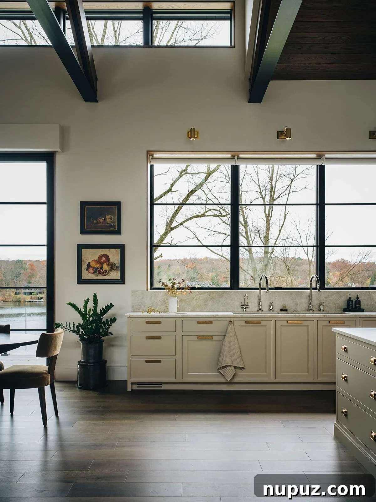 Inside a Modern River House: Jean Stoffer Design Tour 7 Architectural detail and furnishings photographed by Stoffer Photography Interiors
