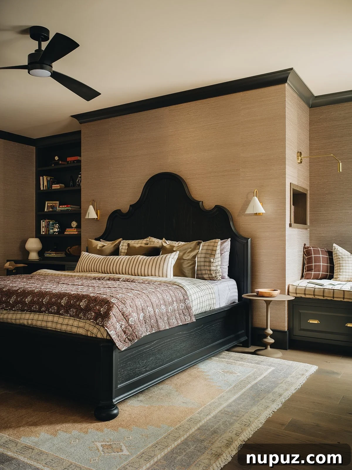 Inside a Modern River House: Jean Stoffer Design Tour 10 Serene bedroom in the modern river house
