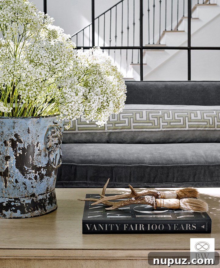 Beth Webb Interiors | Emily Followill Photography, coffee table decor