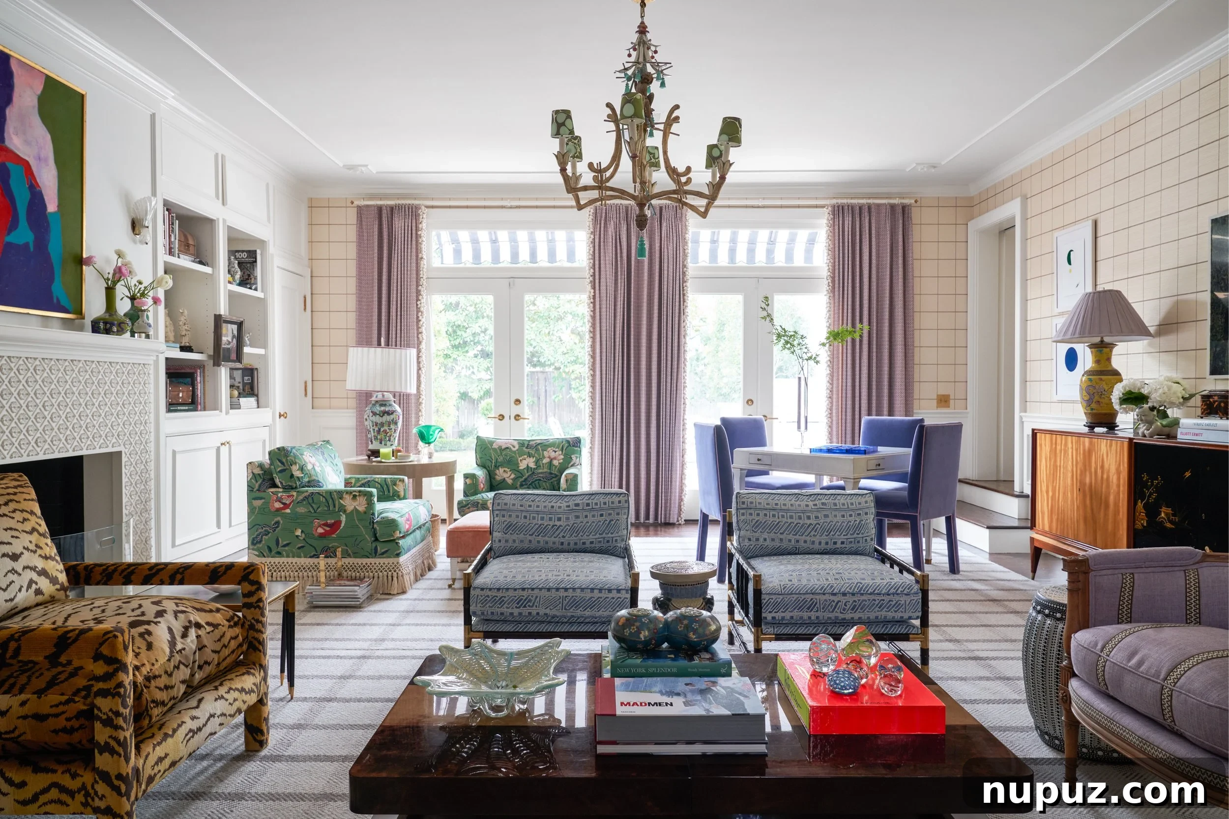 Jenkins Interiors | Nathan Schroder photography, living room, living room design, coffee table design, coffee table decor ideas