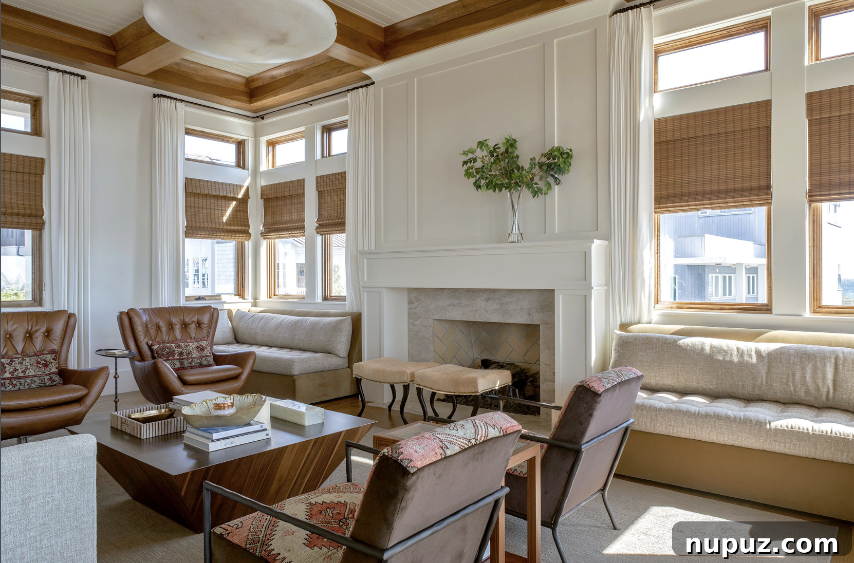 Geoff Chick | Jack Gardner Photography coffee table decor, living room, living room design