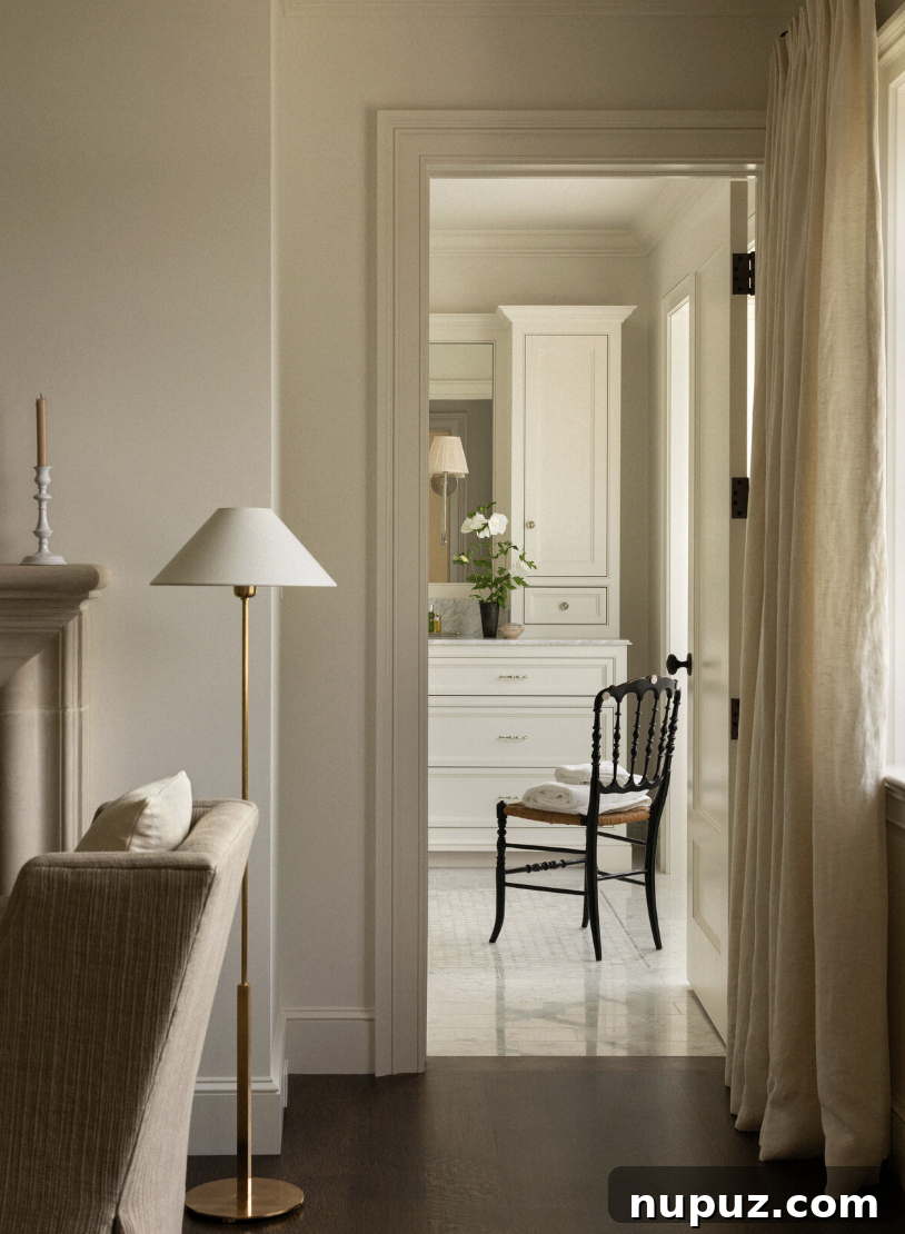 Timeless Home Tour: Warm Neutrals and Layered Interior Style 12 Well-styled interior detail