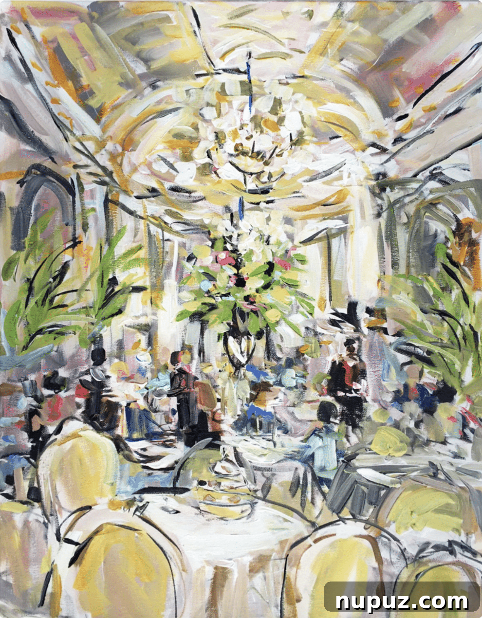 beautiful Maren Devine painting would make for a perfectly styled home