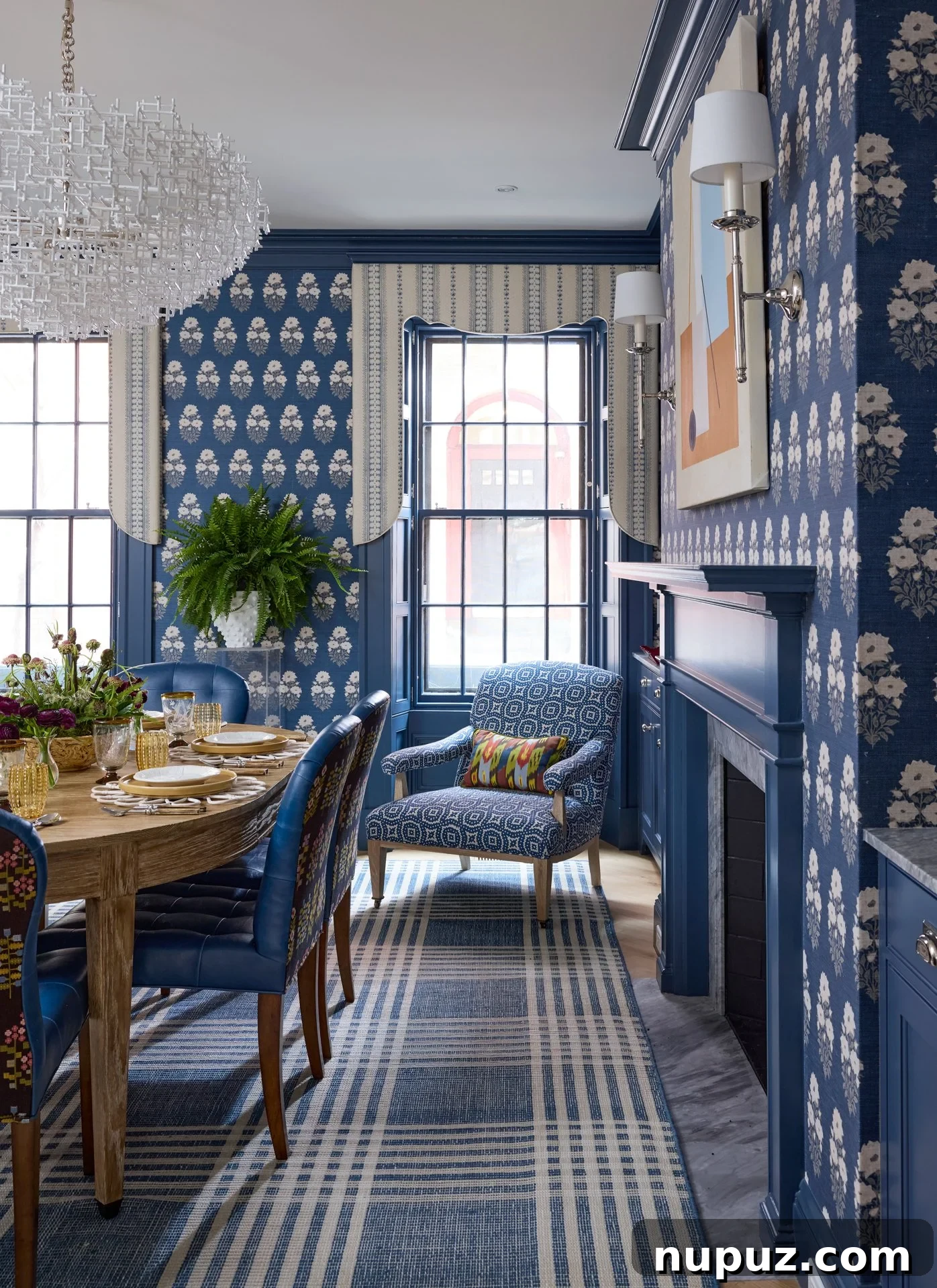 A welcoming dining or living area combining functional design with elegant styling