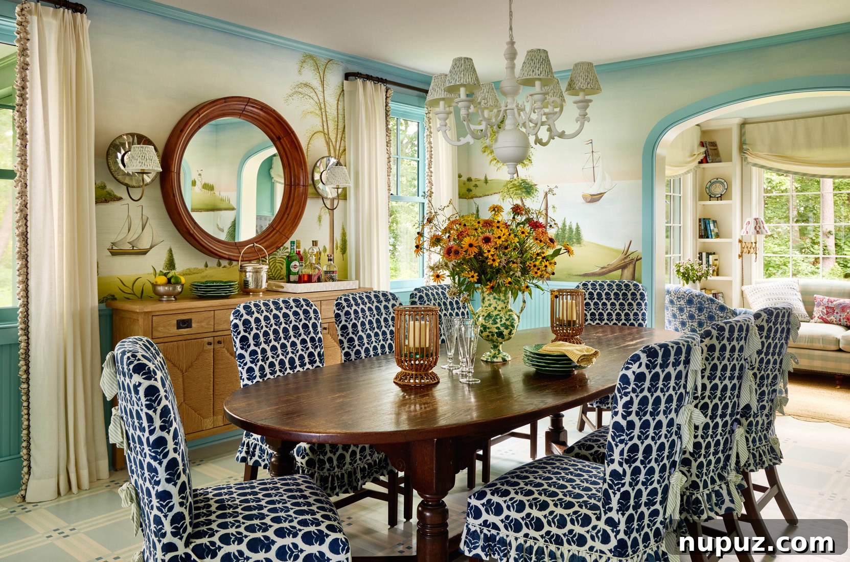 Classic living space designed for family life and entertaining.