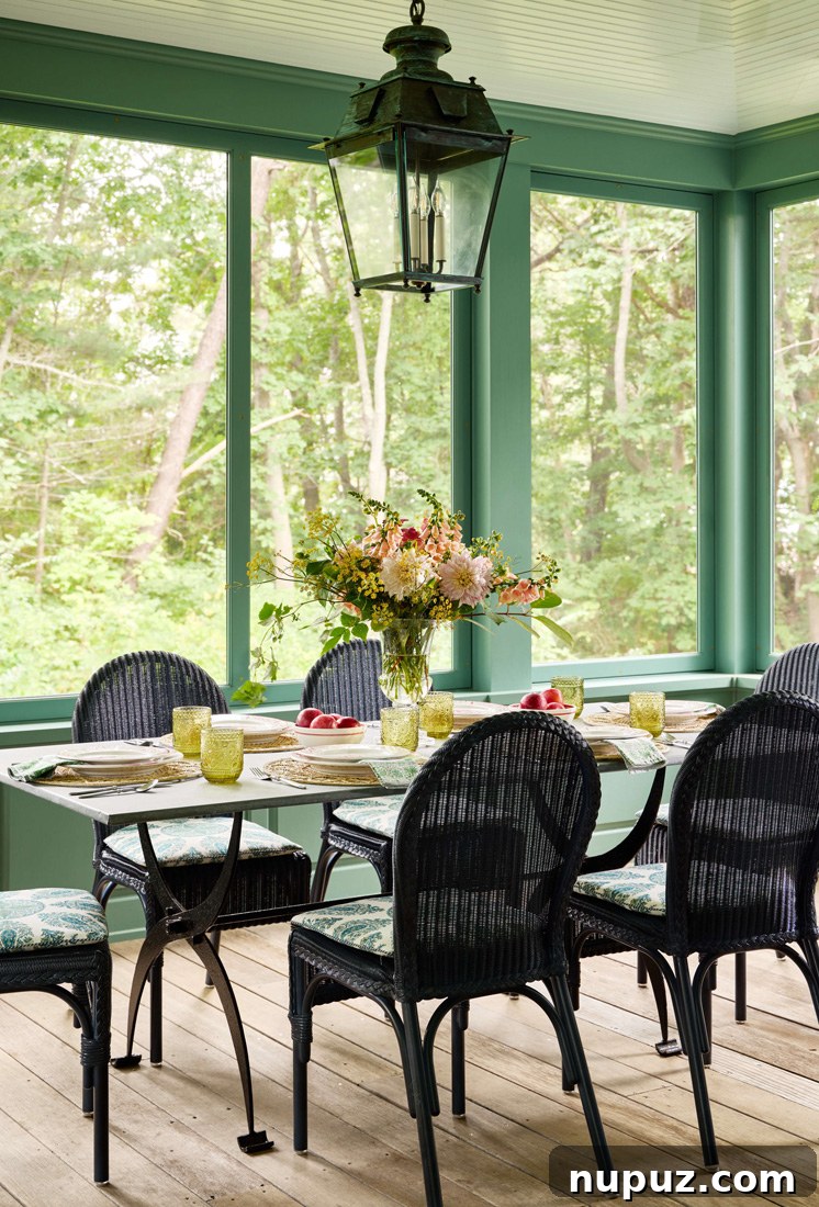 Thoughtful styling and accessories complete the look of each interior space.