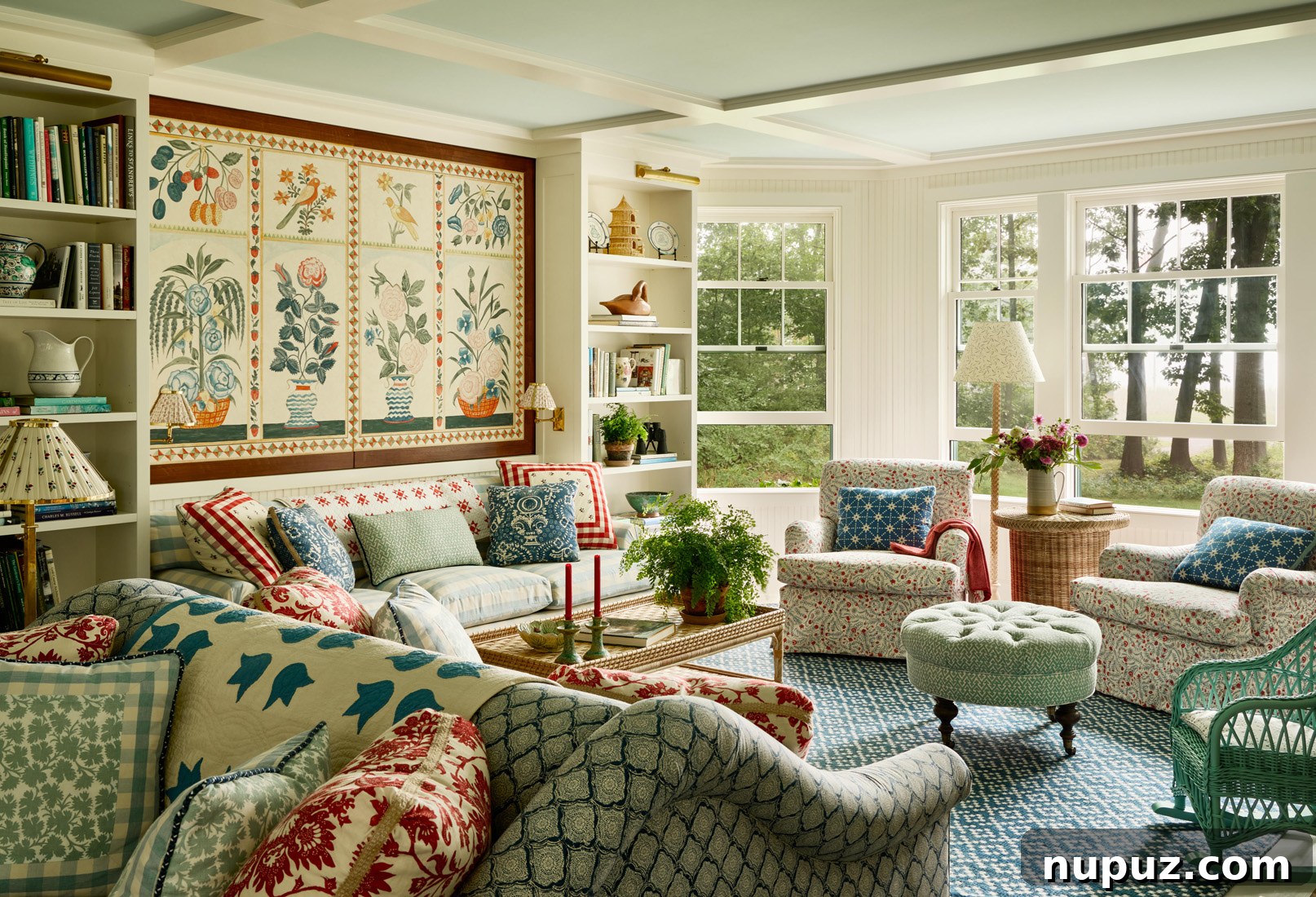 A final image capturing the spirit of the home's classic, livable design.